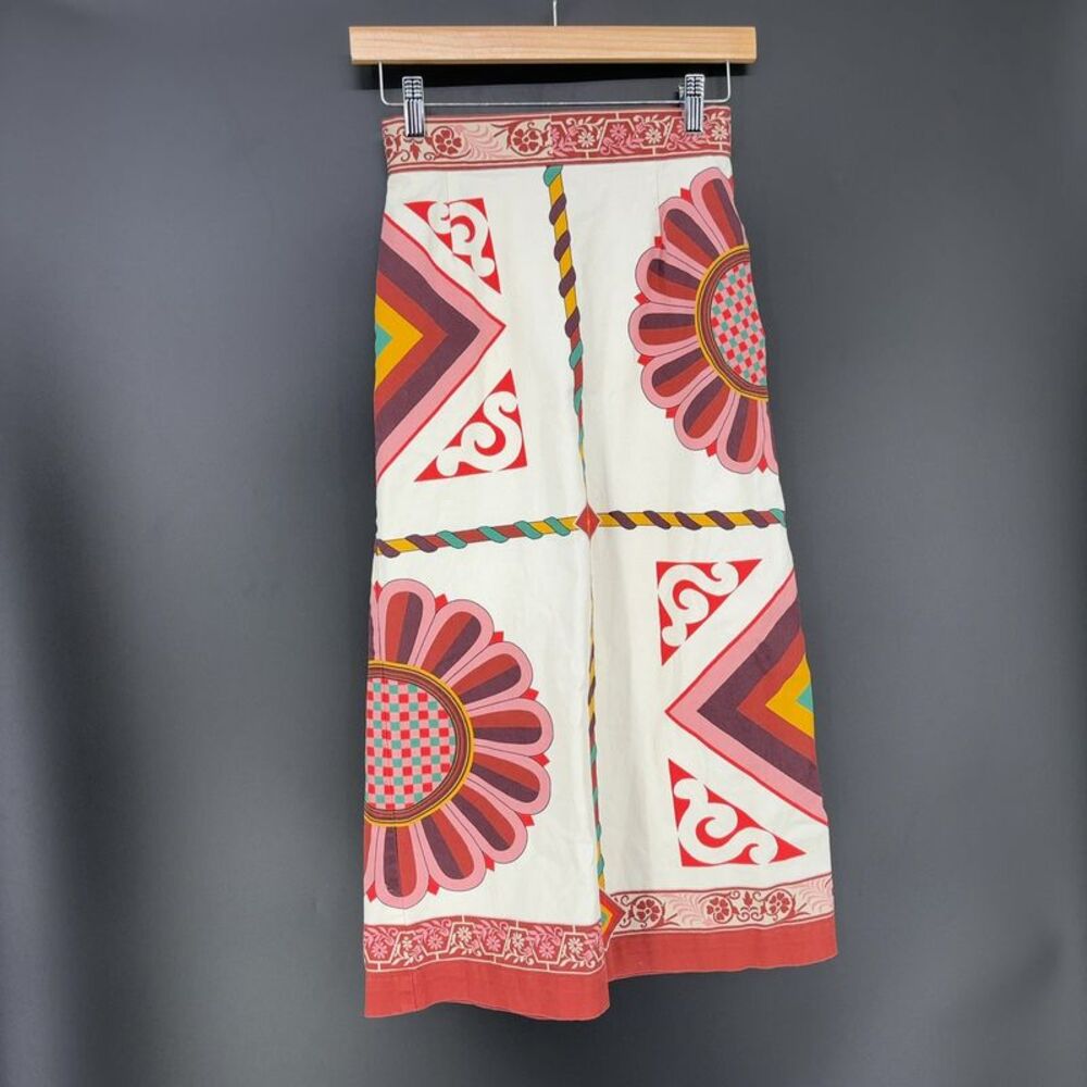 LA DoubleJ Baia White Midi Skirt
